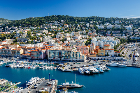Port of Nice French Riviera, France